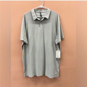 Vuori Gray Polo Shirt NWOT